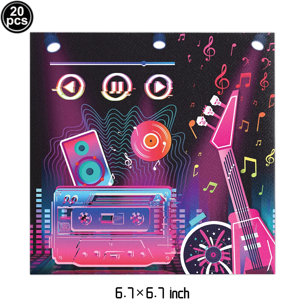 Inflatable Rock Star Party Props: Guitar, Saxophone, Keyboard & Piano Balloons