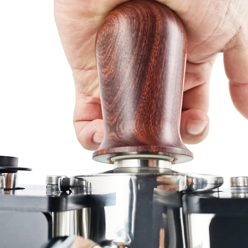 커피 포타필터용 보정 에스프레소 탬퍼, 압력 스프링 탬퍼, 51mm, 58mm, 30lb