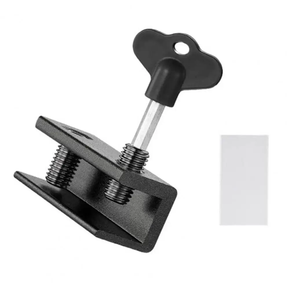 

Home Safety Lock Adjustable Sliding Window Lock Set for Home Office Security Easy Installation Vertical Sliding for Child