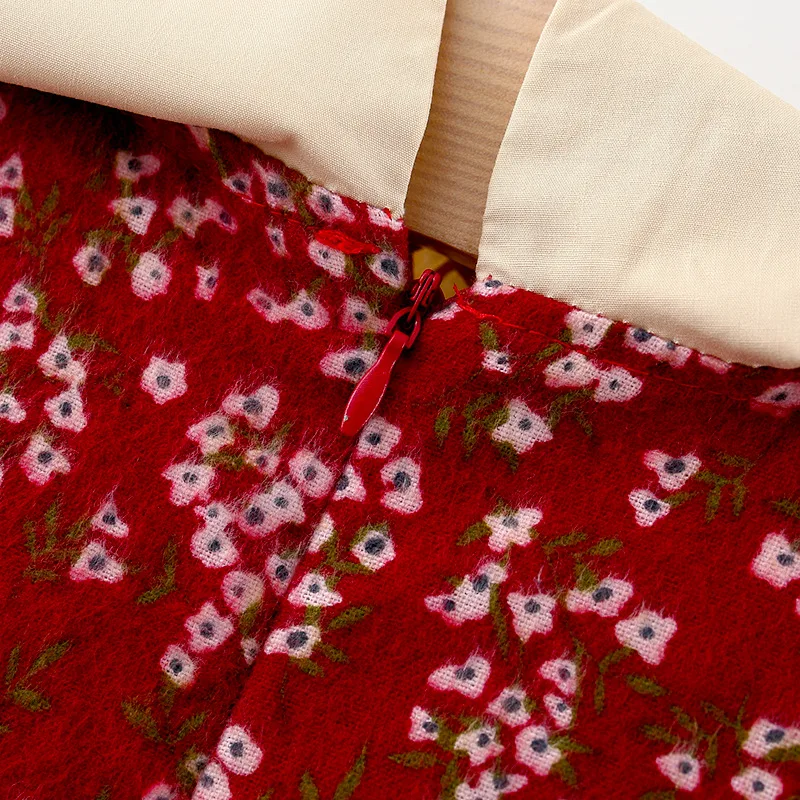 Girls Spring and Autumn Season Long sleeved Dress - Uniqwear