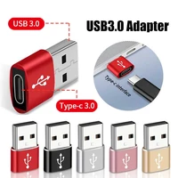 Type C Female to USB Male Adapter For iPhone iPad Macbook Samsung Huawei Xiaomi USB 3.0 Type A to Type C Data Transfer Connector