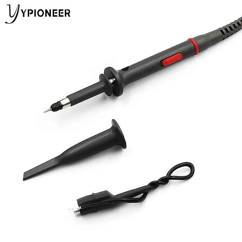Oscilloscope Probe YPioneer MCX Oscilloscope Probe 60MHz 1X 10X Alligator Clip for Mini DSO Nano Portable Oscilloscope DS201 DS202 DSO201 DSO202