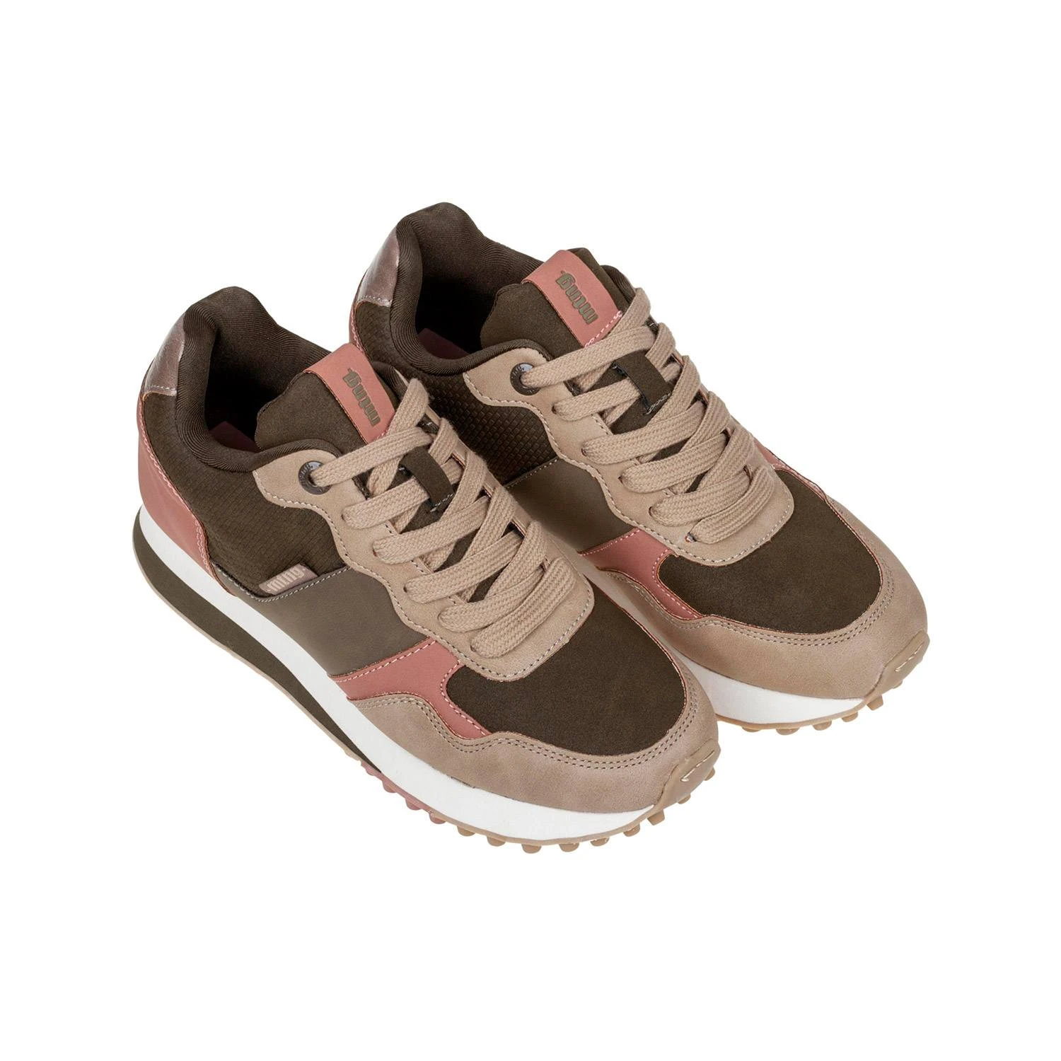 Mustang Zapatillas Mujer, Zapatos Casuales de Mujer, Zapatos Deportivos marca Mustang 60033 kaky, Tenis de cuña interior para las Mujeres, Zapatillas Deportivas Mujer, Mujer Elegantes, Zapato Deportivo Mujer|Zapatos planos de mujer| -