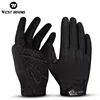 WEST BIKING Summer Cycling Gloves Full Finger MTB Bike Gloves Touch Screen Non Slip Silicone Palm Driving Riding Gloves 1