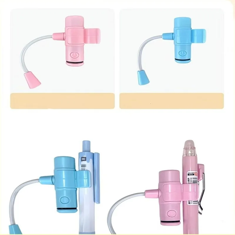 충전식 클립형 학습등, 기숙사 독서 및 침대 옆 사용을 위한 눈에 좋은 근시 방지 조명