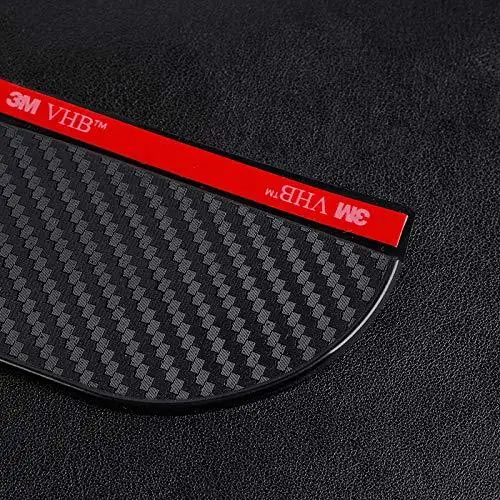 2Pcs Universal Car Rearview Mirror Rain Eyebrow Snow Guard Sun Visor Shadow Protector