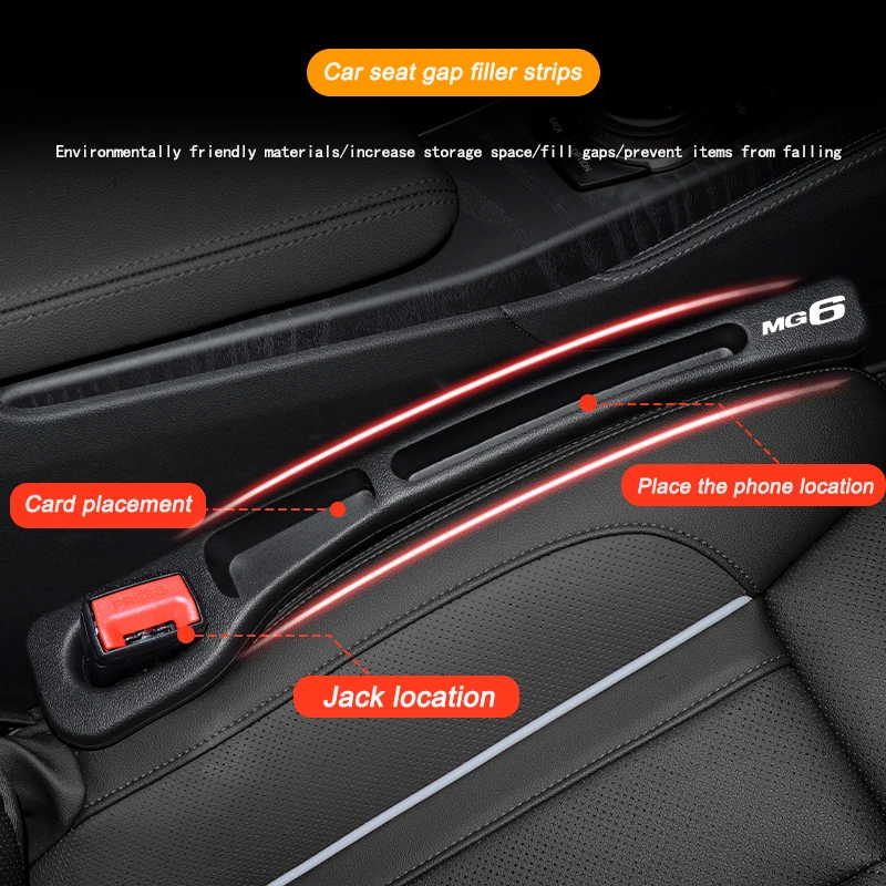 카시트 갭 플러그 시트 사이드 슬롯 필링 스트립, MG MG3 MG5 MG6 MG7 ZS GT EZS EHS Phev RX5 ZT 3SW 살롱 HS 액세서리