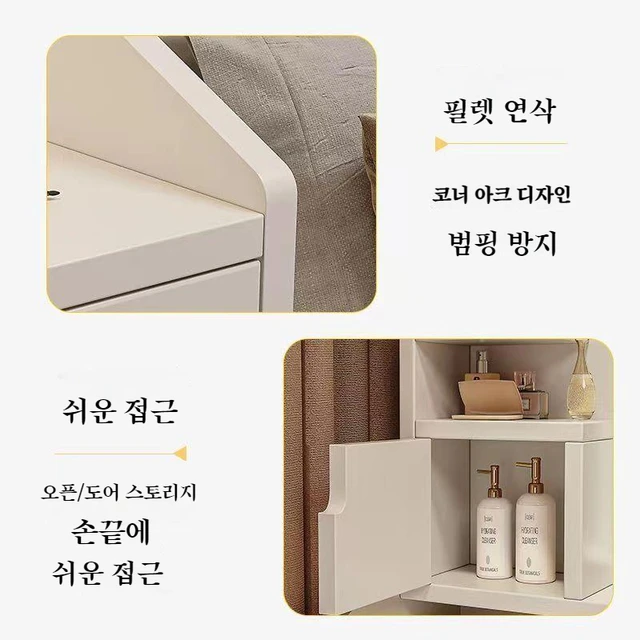 신세대 현대 미니멀리스트 작풍을 가진 침실용 화장대 세트
