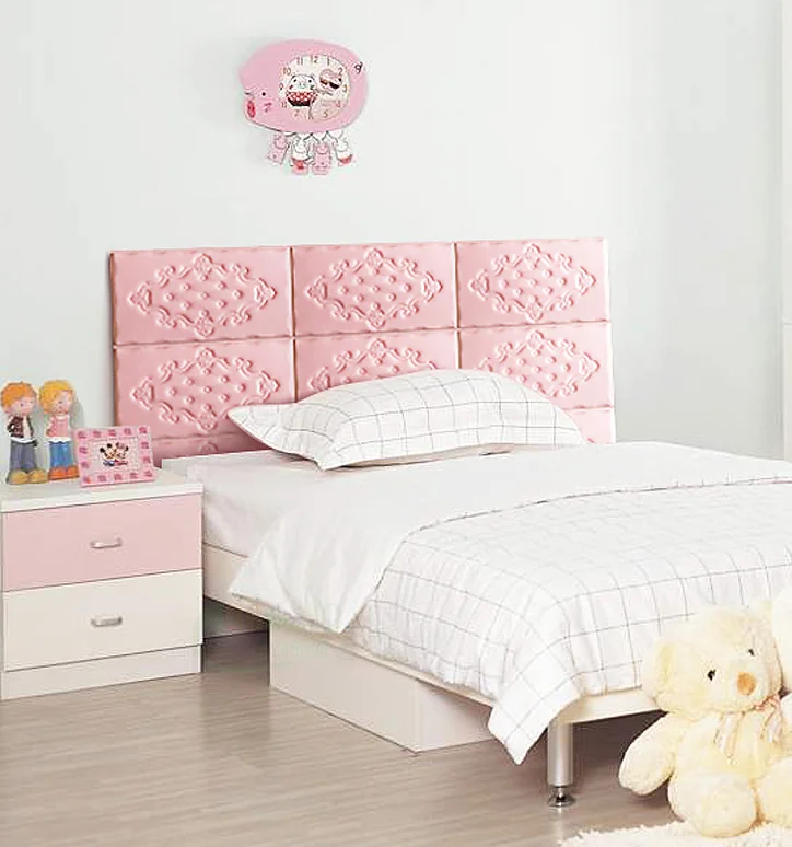 

European Simple Background Wall Self -Sticking Bed Headboard Soft Bag Wall Sticker