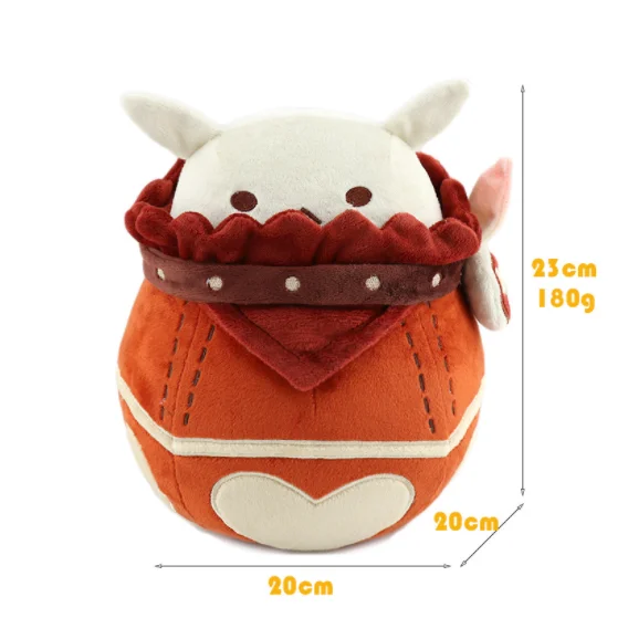 Genshin Impact Klee Plush Doll Pillow - Open & Fold Soft Stuffed Toy, Game Character Cushion