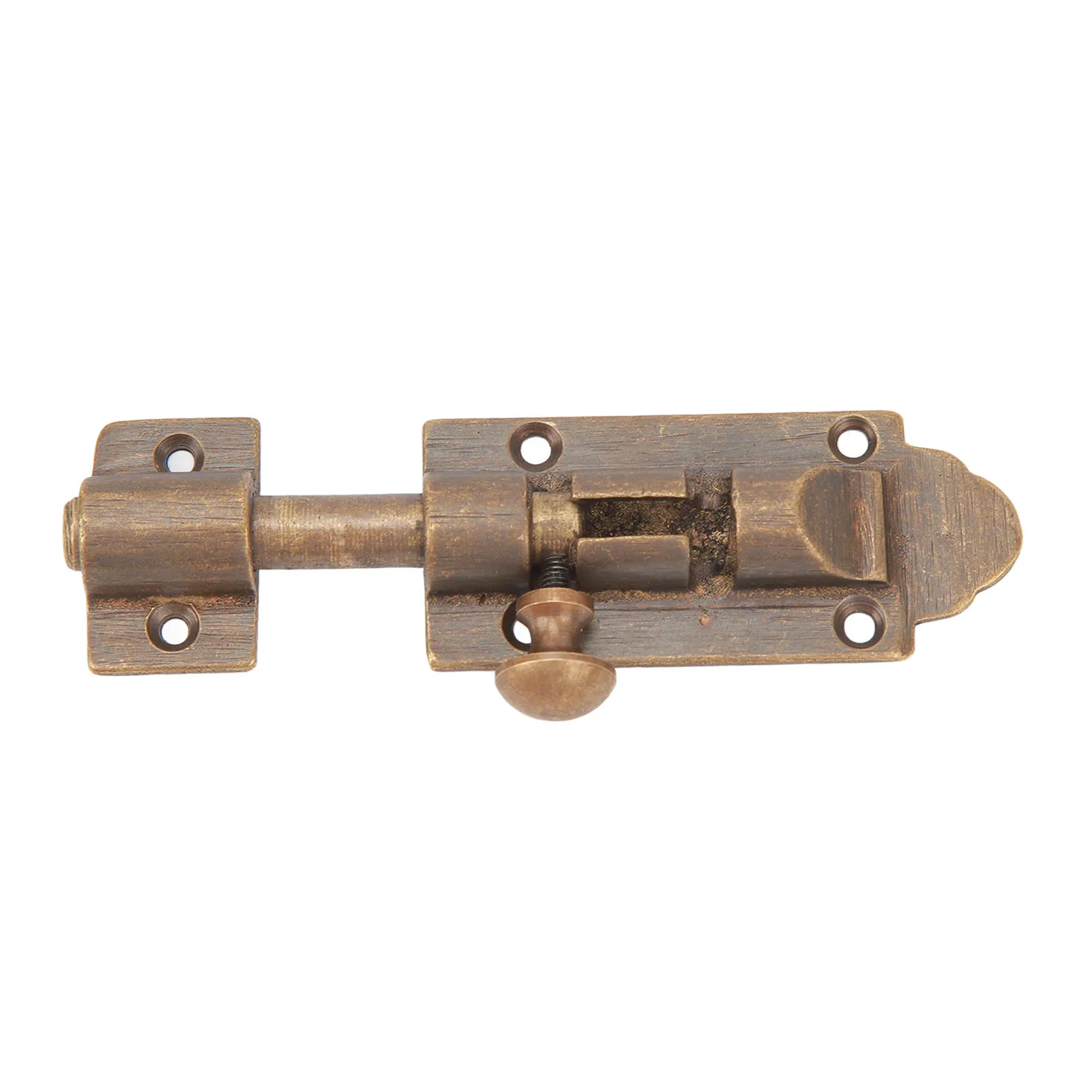 Barrel Bolt Buckle Rust Proof High Hardness Brass Antique Sliding Door Latch For Window Closet Furniture