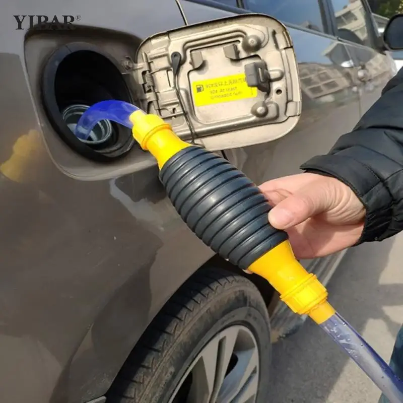 

Manual Pump Syphon Car Fuel Tank Sucker Oil Transfer Car Fuel Pump Petrol Diesel Liquid Fuel Saver Car Fuel Gas Pump Gasoline