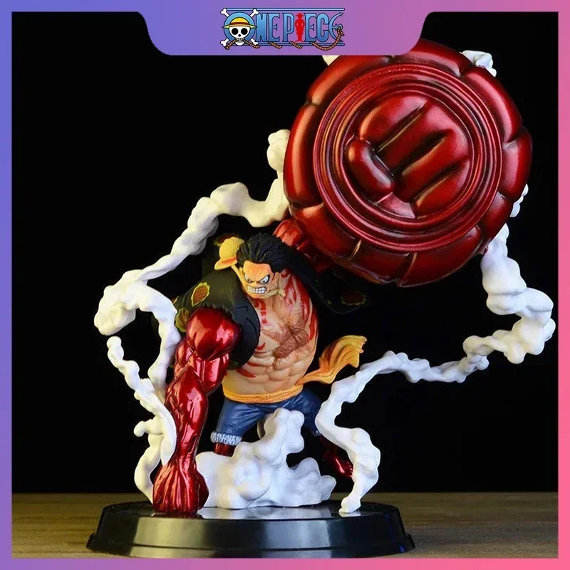 

Фигурка Аниме One Piece, 21 см, обезьянка D. Luffy модель 4-gearфигурка японская манга декоративная фотография подарок для взрослых и детей