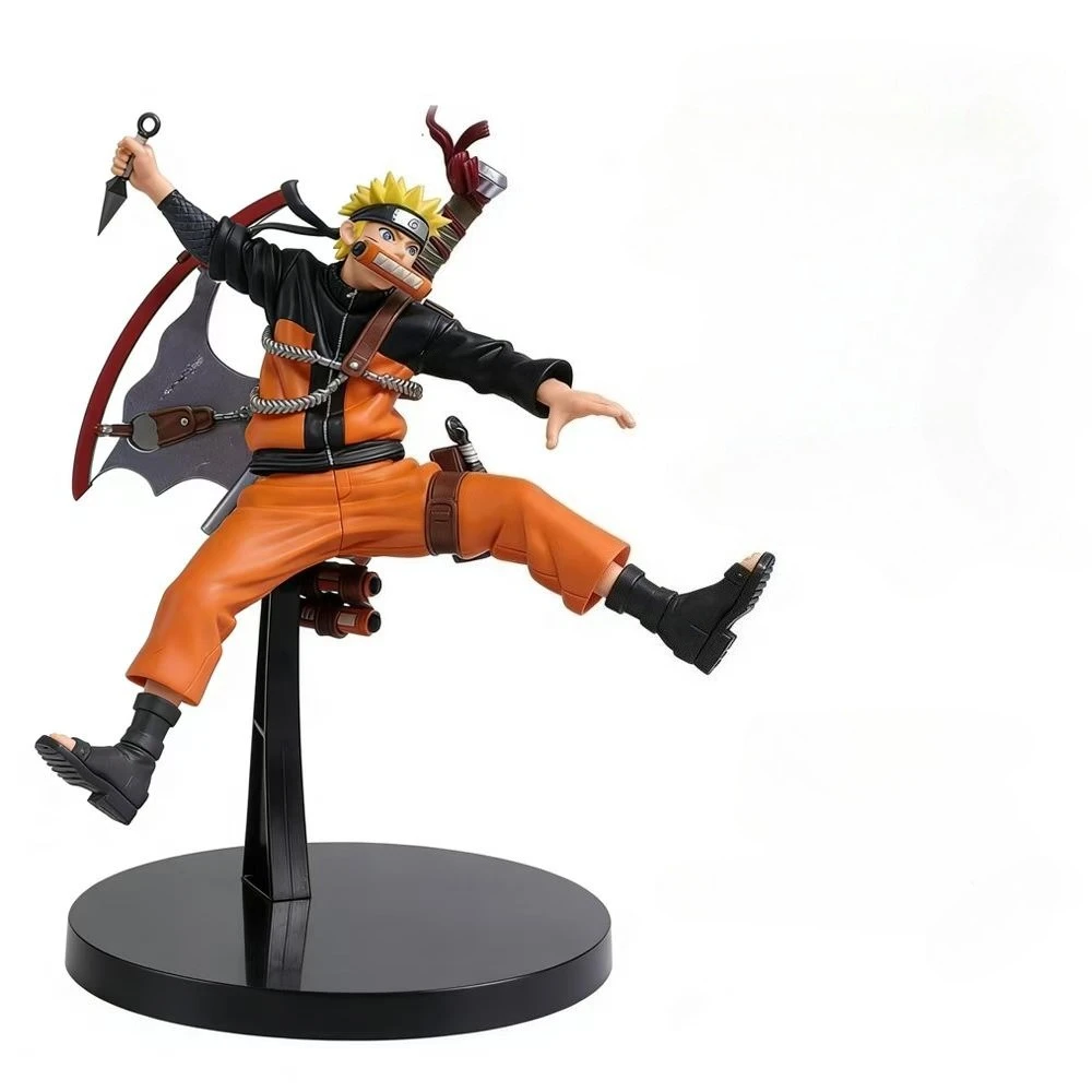 18cm Naruto Anime Combat Version Action Figure Collection - Uzumaki Naruto, Hatake Kakashi, Gaara Ornaments and Toys