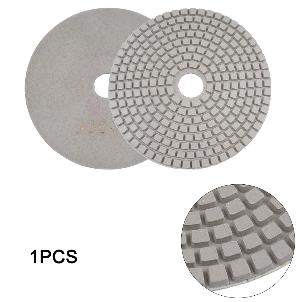 5 Inch Diamond Polishing Pads Kit Flexible Grinding Dry/Wet Discs For Marble Sanding Discs Grinding 125mm Power Tool Parts цена и фото