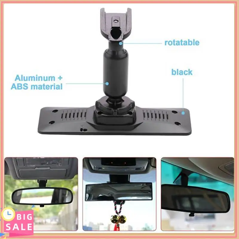 2 PCS Car Interior Rear View Mirror Back Plate Panel Mounting Bracket Component For Car DVR