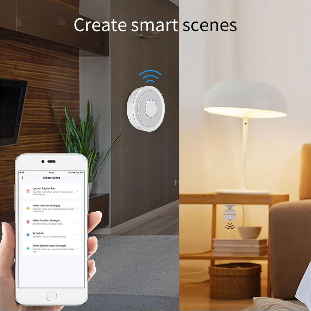 Zigbee Gateway Tuya HUB Wireless Bridge Smart Home Remote Control Zigbee 3.0 Pro