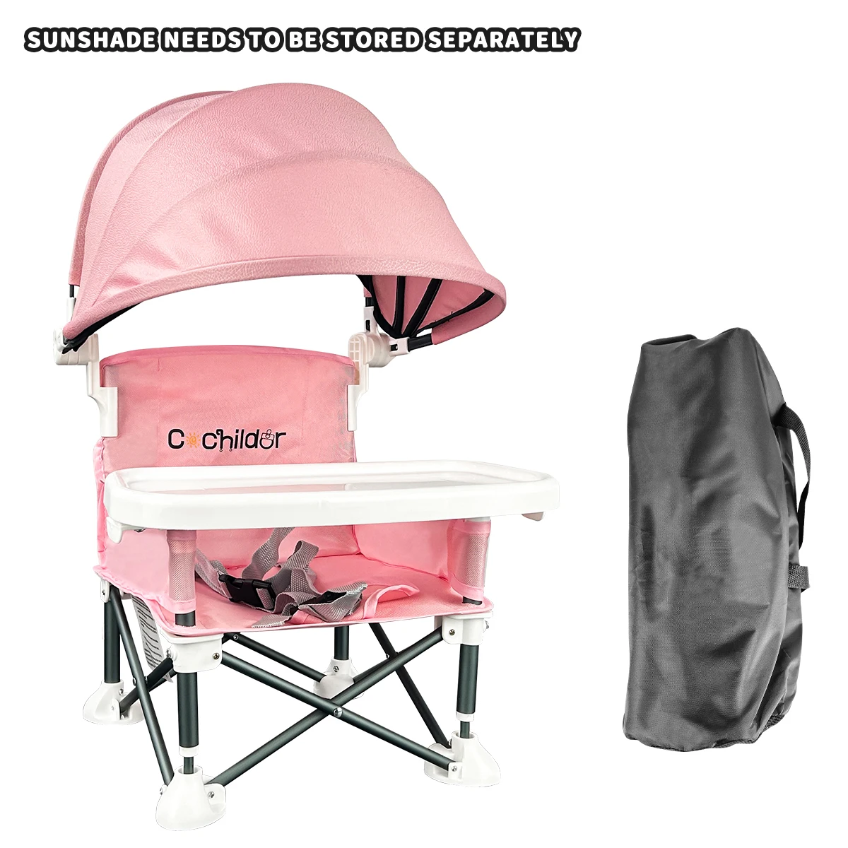 Portable Foldable Kids Dining Chair 3