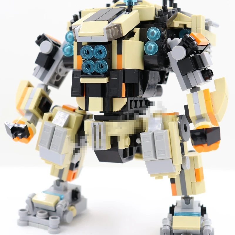 

Креативная игра MOC Титан охватывающая сборка титанов, модель механической микростали, строительный блок, головоломка, игрушка для детей, подарок на день рождения