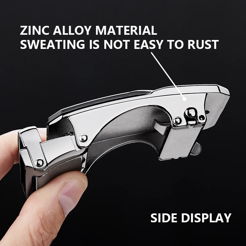 New Men's Belt Buckle Belt Buckle Casual Waist Head Business Accessories Automatic Width 3.5cm Fashion