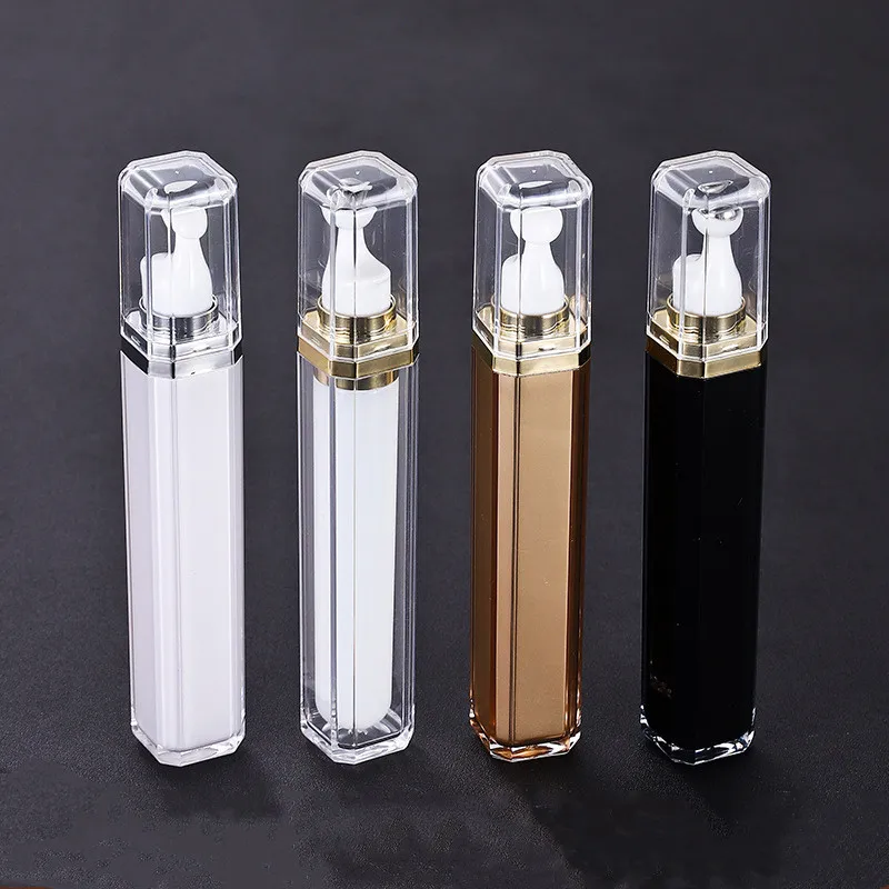 

10-30 шт. пустые 20 мл акриловые роликовые бутылки для крема для глаз стальные шарики лосьон эфирное масло косметический многоразовый контейнер жемчужно-белый