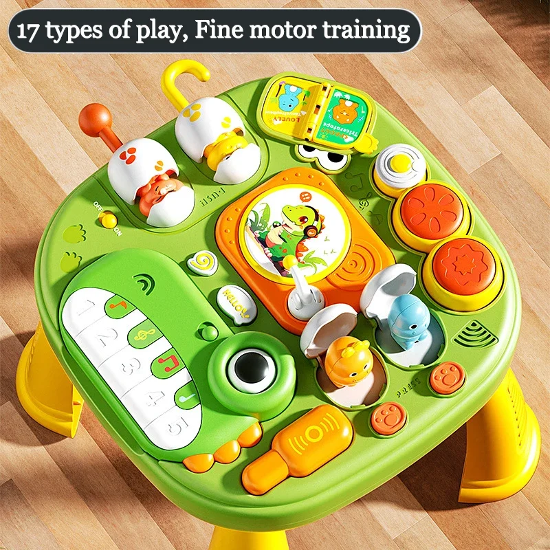 ABS PP Dinosaur Piano Puzzle Game for Kids Educational Toy