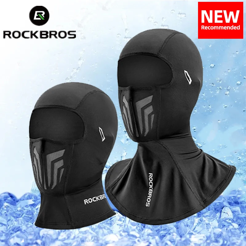 

ROCKBROS Summer Mask Motorcycle Mask Ice Silk Cycling Balaclava Climb Fishing Moto Scarf Absorb Sweat Cool Bike Bicycle Mask