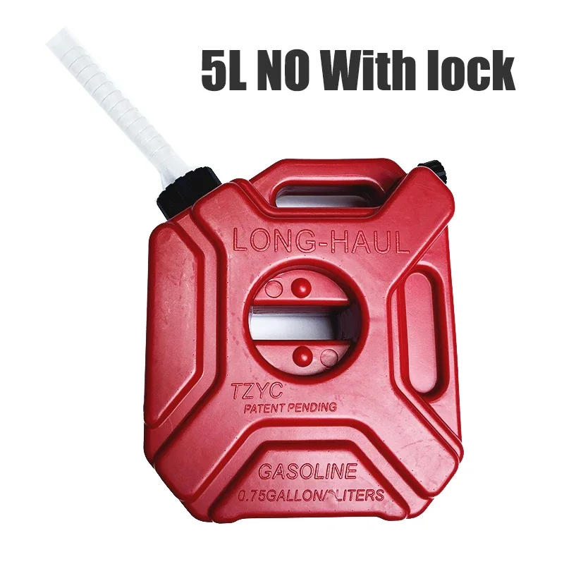 Motorcycle Accessories Fuel Tank Petrol Cans Barrels Can Gas Spare Container Anti-static Jerry Can Fuel Tank 5L
