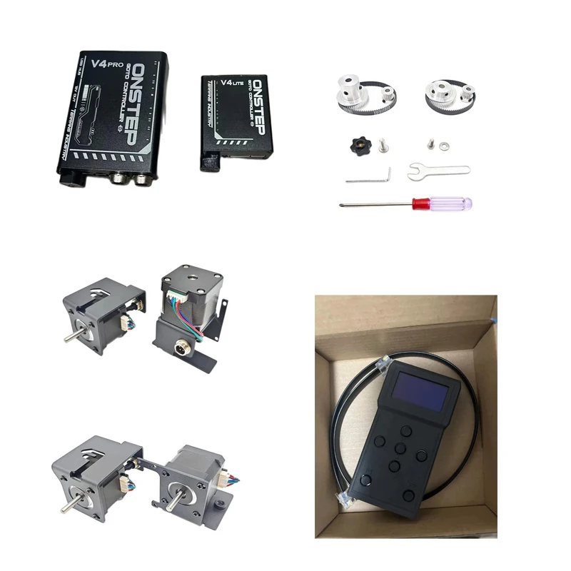 EXOS2/EQ3D GOTO Onstep V5 Lite/Pro Series accessories Motor support/motor line/synchronous belt/synchronous wheel