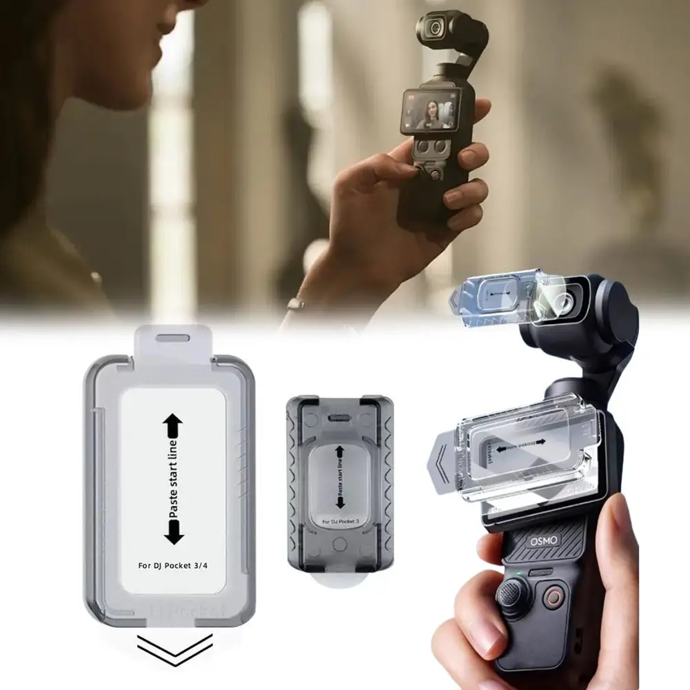 DJI Pocket 4 렌즈용 AR 보호 필름 소프트 필름 스크린 강화 필름 Ultra HD 긁힘 방지 비산 방지 스크린 프로텍터