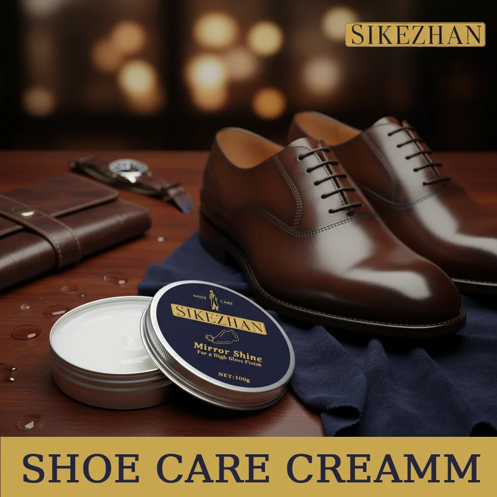 Description Picture 2 of itemLuxury Leather Shoe Polish Cream â€“ Mirror Shine, High Gloss Finish, Premium Shoe Care for Dress Shoes and Boots