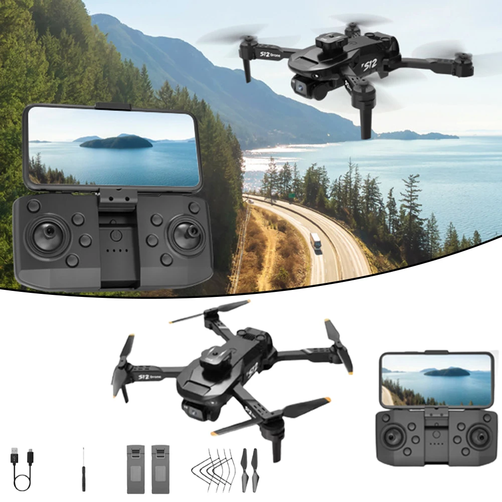 

2023 New S12 Drone 8K 360 Degree Intelligent Obstacle Avoidance Drone HD Aerial Photography Remote Control Aircraft 5000M UAV
