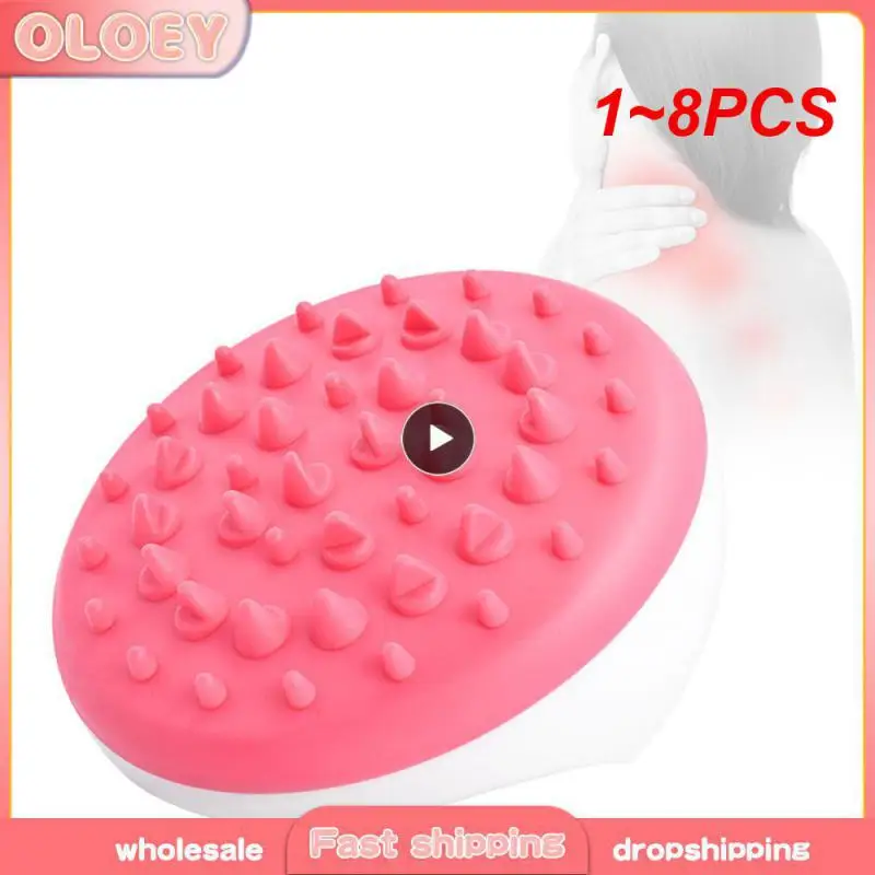 

1~8PCS Portable Handheld SPA Muscle Massage Brush Beauty Anti Cellulite Body Massager