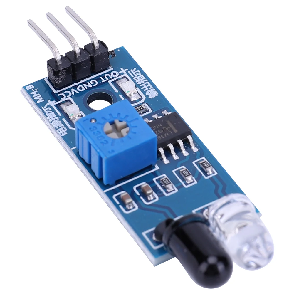 IR Infrared Tube Module 3 Pin Obstacle Avoidance Sensor Module Infrared Distance Sensor for Smart Car Robot