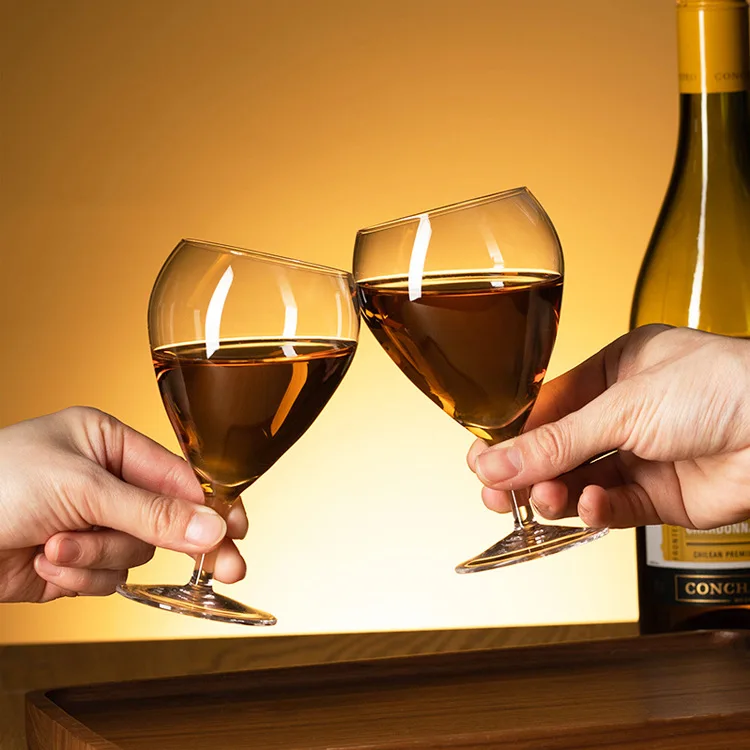 Champagne Glasses High Grade Red Wine Goblet Creative European Crystal Wine Cup Special Cup for Bar Coffee Shop Champagne