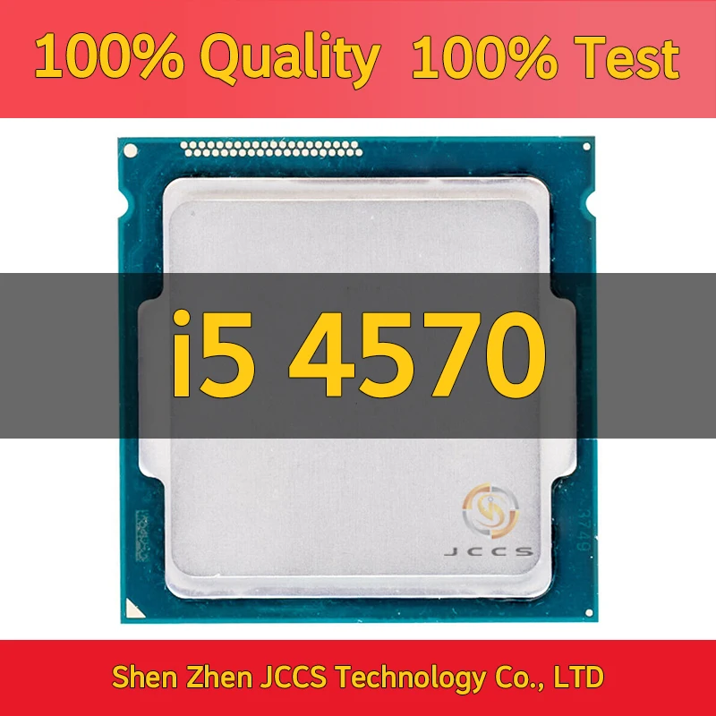 Usato Core I5 4570 3.2Ghz 6Mb Socket Lga 1150 Processore Cpu Quad-Core Sr14E