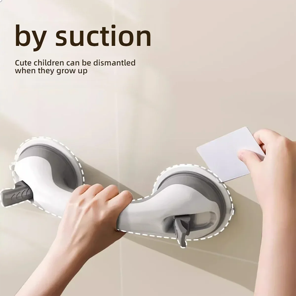 Shower Handle Grab Bars For Bathroom Bath Handle Grab Bars For Bathroom Safety Grab Bar Shower Handle With Strong Hold Suction C