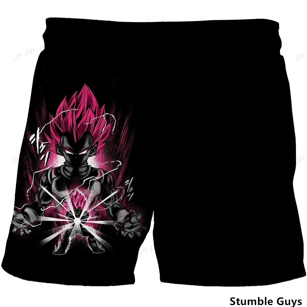 

Шорты Son Guko для косплея для детей и женщин, суперлетние штаны с принтом «Драконий жемчуг», Пляжные штаны для девочек