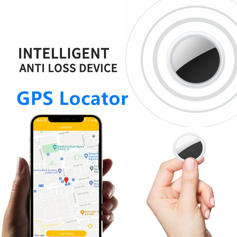 Positioning Tracker GPS Smart Car Mini GPS Tracker For Airtags Intelligent  Key Pet Tracker Finder Child Positioning Tracker