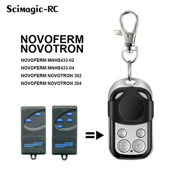 NOVOFERM NOVOTRON 302 304 MNHS433-02 / 04 차고 게이트 도어 433mhz 용 교체 원격 제어