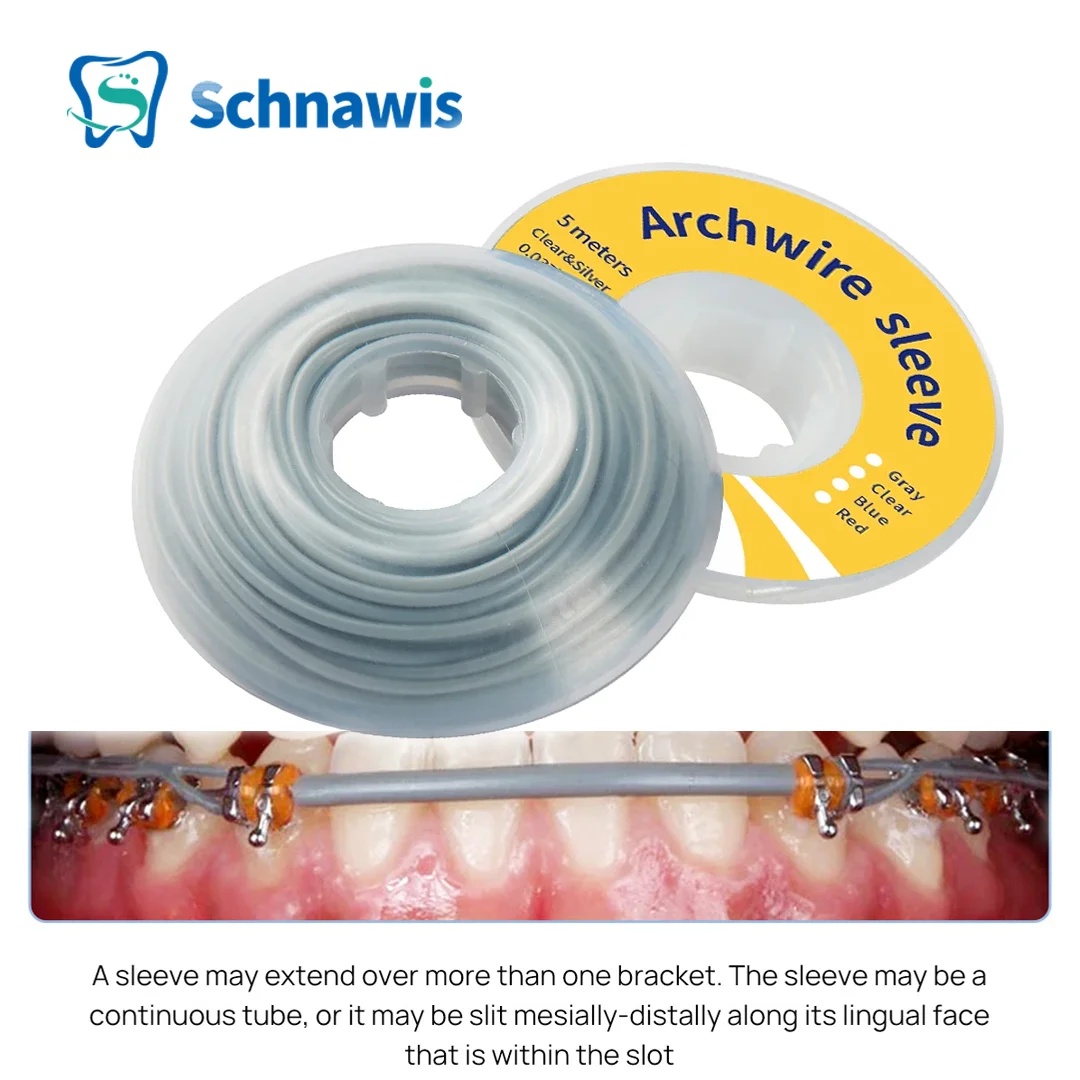 KieferorthopdischeelastischeBogendrahthlsenschlauch