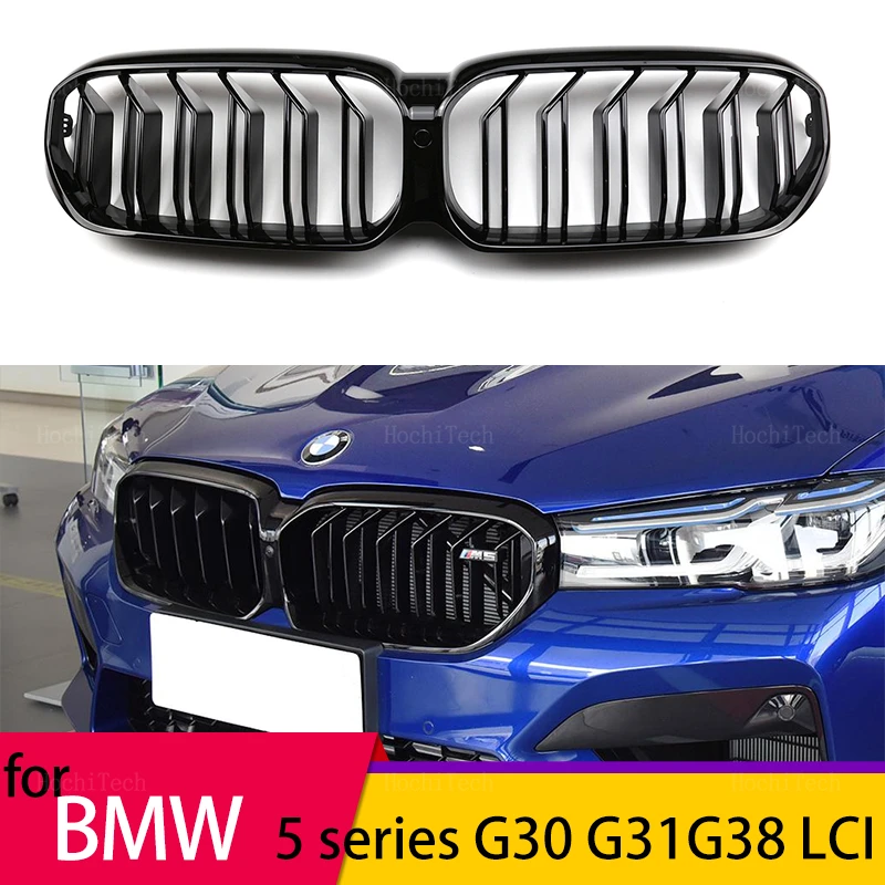 BMW 5 Series G30 G31 F90 Grilles Black, We Ship Global