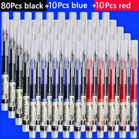 3/10/50/100PCS Color Gel Pens set,0.5mm Fine Tip Ballpoint Pen for Drawing Pens for Writing Office Accessories Back To School 1