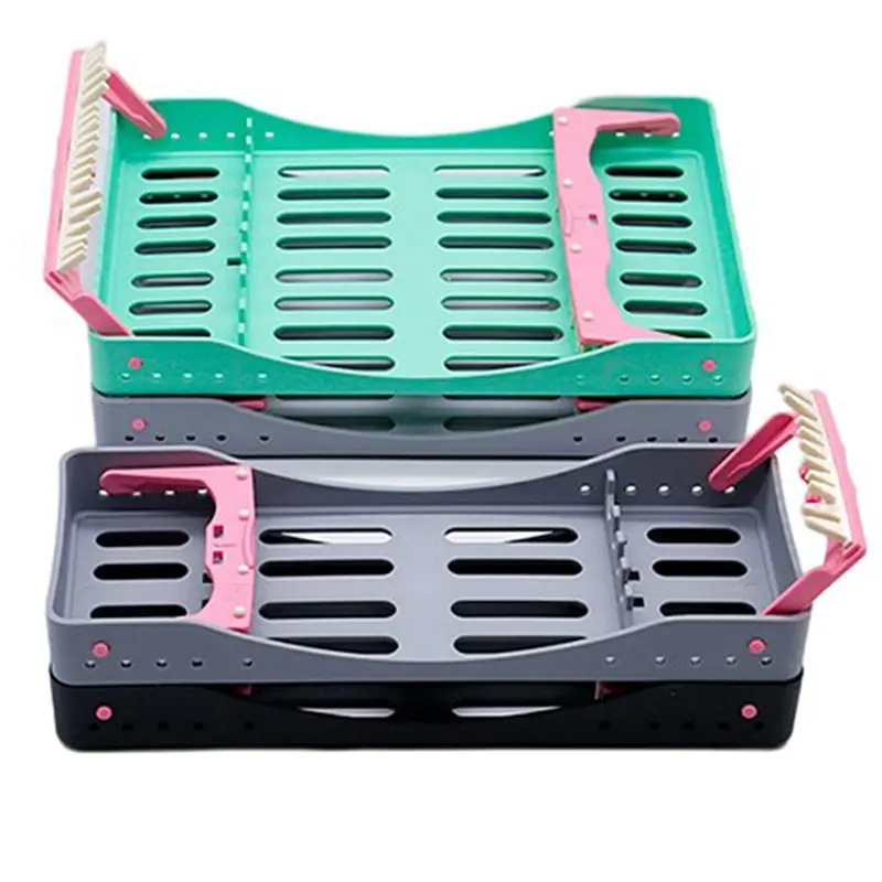 1Pc Dental 135 ℃ Scatola Di Sterilizzazione Per 5 Strumenti Strumento Autoclavabile Per Strumenti Dentali Strumento Di Laboratorio Dentista