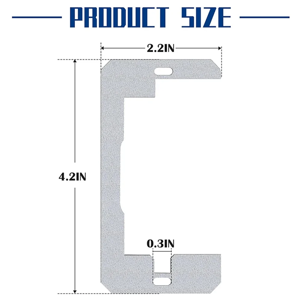 10/20pcs Metal Wall Panel Gasket Fixing Power Fit Device Leveling Plates Receptacle Outlet Repair Fixed For Bedrooms Living Room 3