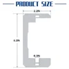 10/20pcs Metal Wall Panel Gasket Fixing Power Fit Device Leveling Plates Receptacle Outlet Repair Fixed For Bedrooms Living Room 3