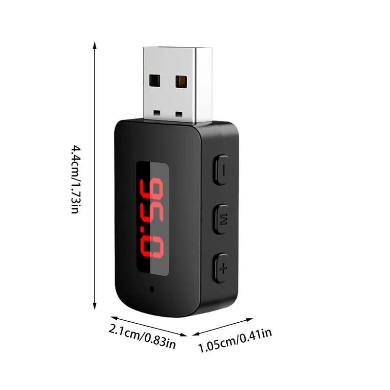5.4 Wireless Adapter For Car Ultra-Fast Wireless Receiver Audio Adapter Integration Robust Signal Stability