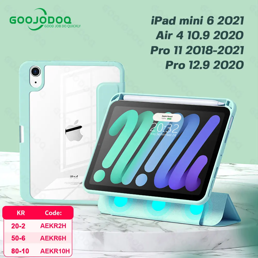 Per Ipad Mini 6 Custodia Per Ipad Pro 11 Case 2021 10 "2 7Th 8Th 9Th Generation Air 2 1 9.7 Pro 12 9 Per Ipad Air 4 Air 5 Case Cover