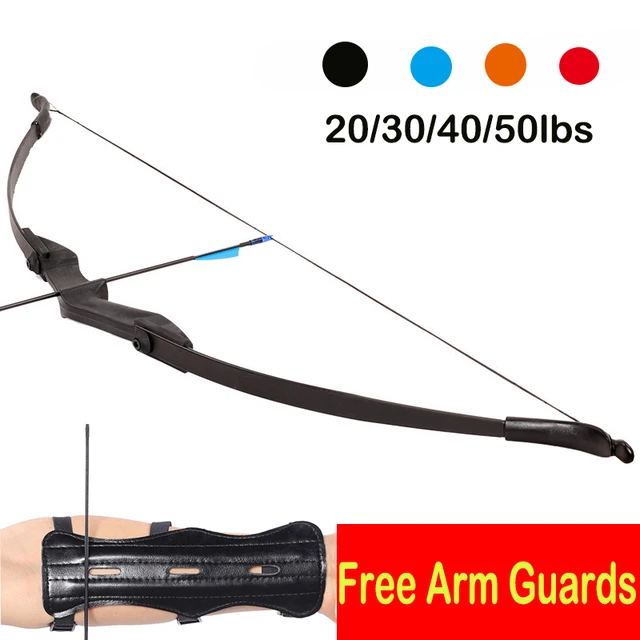 Arc Recurve de tir à l'arc de 56 pouces, 30 à 50lb, accessoires de chasse  et de jeu de tir, 1 ensemble - AliExpress