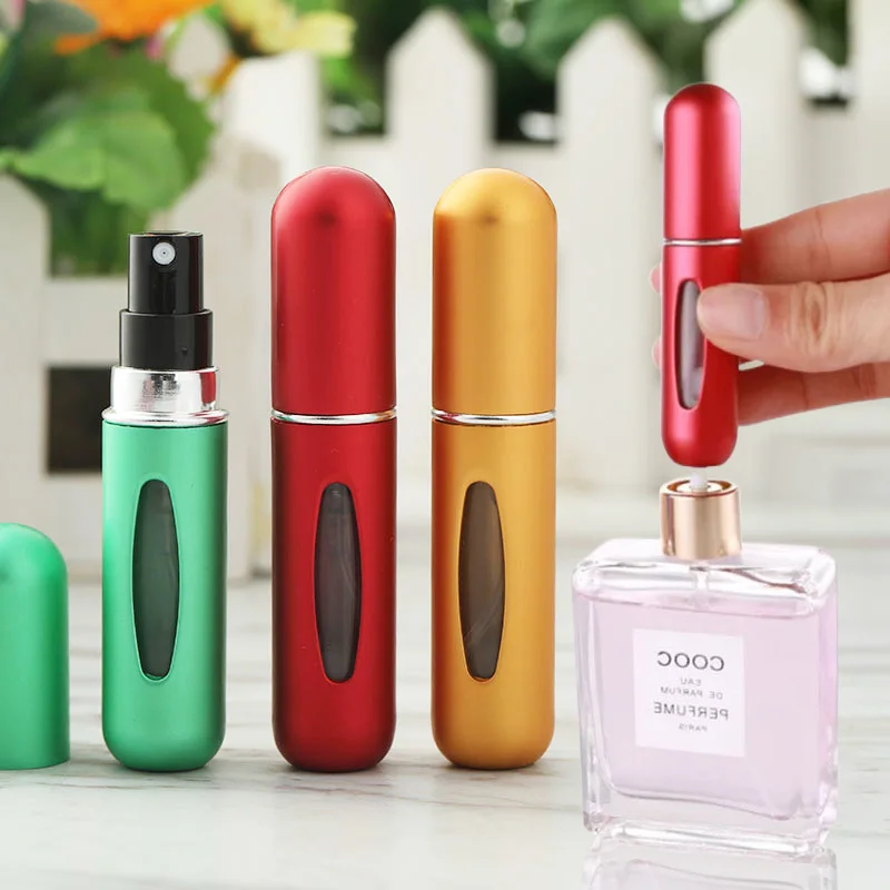 Mini Perfume Bottles, 5ml Portable Travel Atomizer Spray